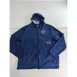 Dallas Cowboys full zip jacket size XL blue men’s